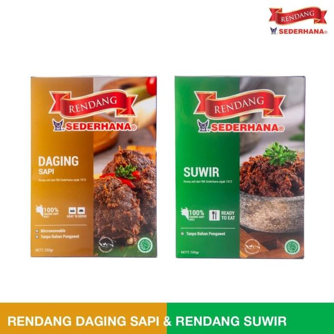 

Promo Rendang Sederhana Daging dan suwir