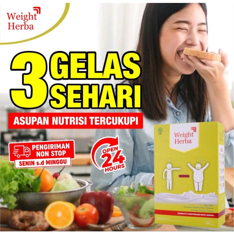 Weight Herba Susu Penggemuk Menambah Nafsu Makan