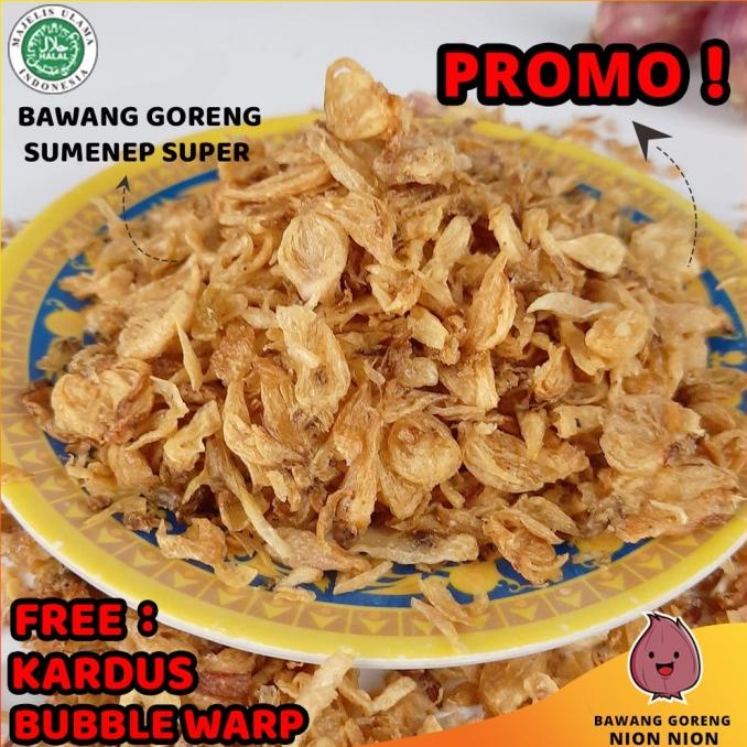 

Promo Bawang Goreng Sumenep Super Premium 1 Kg Tahan Lama, Gurih Dan Renyah