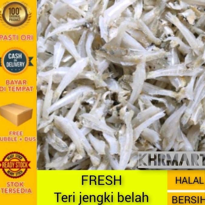 

Promo ikan asin teri jengki belah VIP - 1kg KHR
