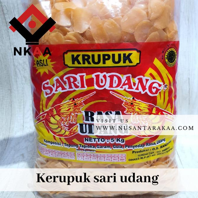 

Promo Kerupuk Sari Udang 5kg