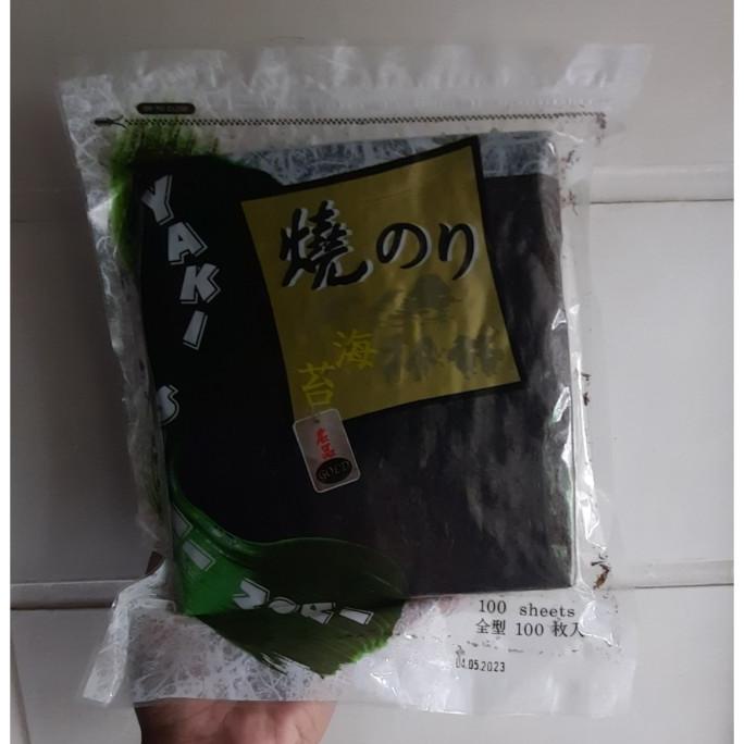 

Promo Rumput Laut Lembaran Sushi Nori Kimnori Yaki Sushi Nori isi 50 / 100