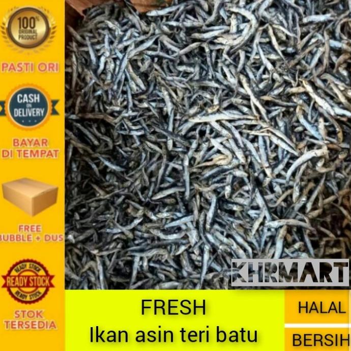 

Promo ikan asin teri batu super-1kg -KHR