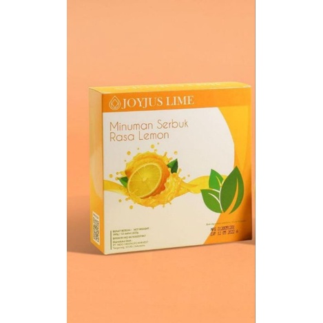 [Bisa COD] JOYJUS LEMON FIBER 300 gram Minuman Serbuk Pelangsing Diet Alami
