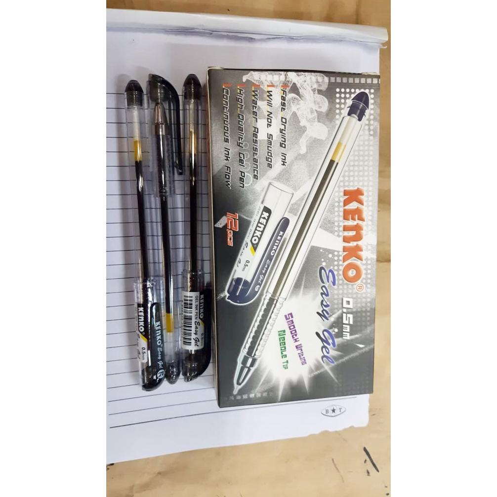 

Viral Pulpen Kenko Easygel - Hitam (Isi 12 Pcs)