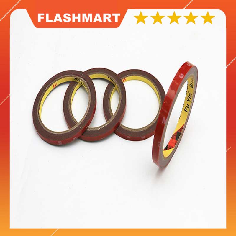 FLASHMART Selotip Double Tape Acrylic 3M 8mm - SC-3M