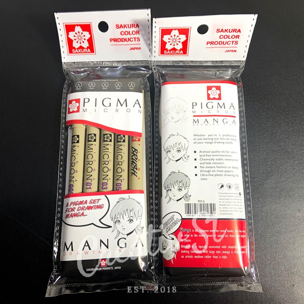 

Grosir Sakura Pigma Micron Set (Gambar Manga)