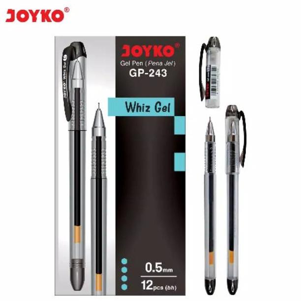 

Viral Gel Pen Pulpen Pena Joyko Gp-243 Whiz Gel 0.5 Mm 1 Box 12 Pcs