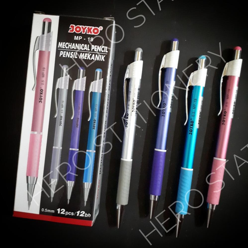

Terlaris Pensil Mekanik Joyko 0,5 Mm Mp-19 . 12 Unit