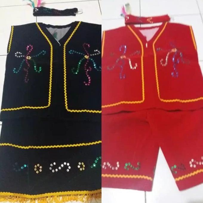 Baju dayak anak // pakaian dayak adat kalimantan