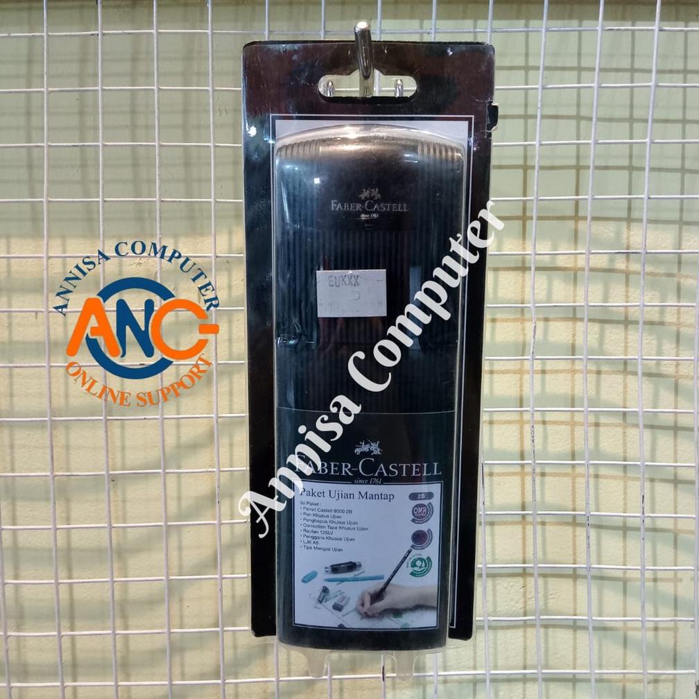 

Termurah Paket Ujian Mantap Faber - Castell 2B / Kotak Pensil / Asli Original