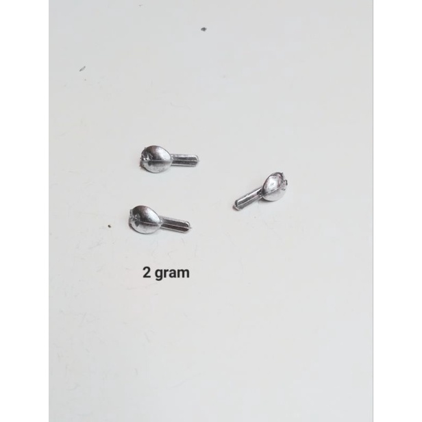 Timah pemberat soft frog 2 gram