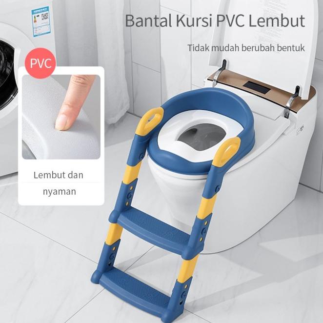 Toilet Training Anak Baby Potty Seat Chair Tangga Kloset Duduk Bayi