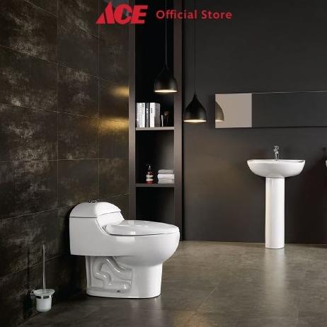 Ace - Kris Kloset Duduk Monoblock - Putih