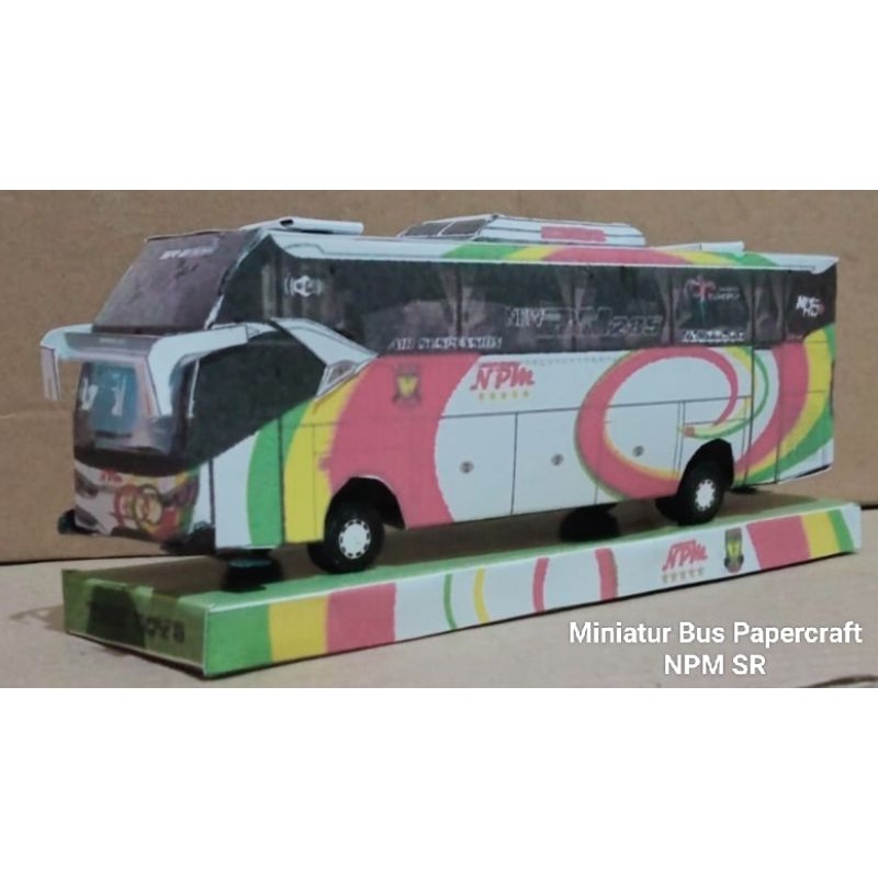 Miniatur Bus NPM SR