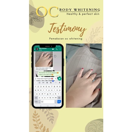 oc body whitening promo