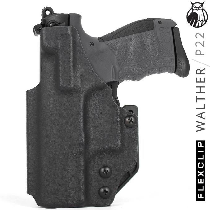 Kydex Holster Walther P22 Iwb Inside Waistband Flex Clip Pax Dynamics