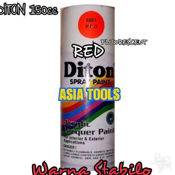 

Cuci Gudang Cat Semprot Diton 150Cc Warna Stabilo Red