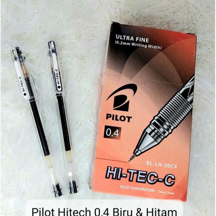 

Garansi Resmi Pen Pilot Hitech 0,4 Hitam/Biru