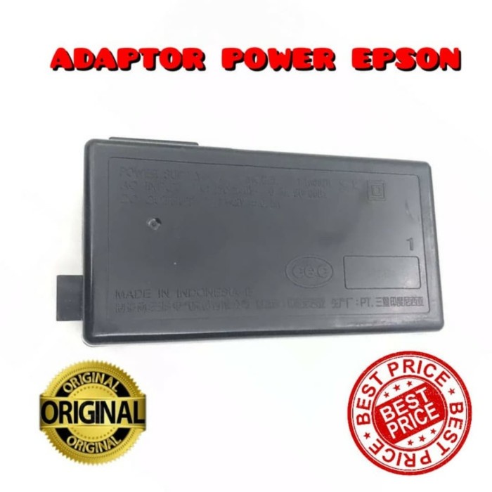 ADAPTOR POWER SUPPLY EPSON L120 L130 L220 L310 L355 L360 NEW ORIGINAL