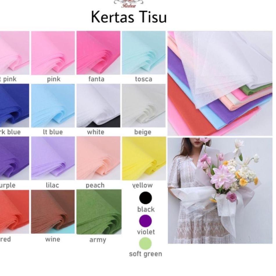 

Big Surprise 1 Pack Kertas Tissue / Kertas Tisu Pembungkus Bunga