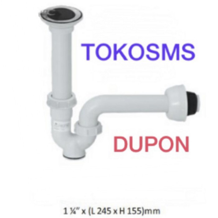 Terlaris Sifon Angsa Dupon P4163-P1 Afur Wastafel Plastik Washtafel