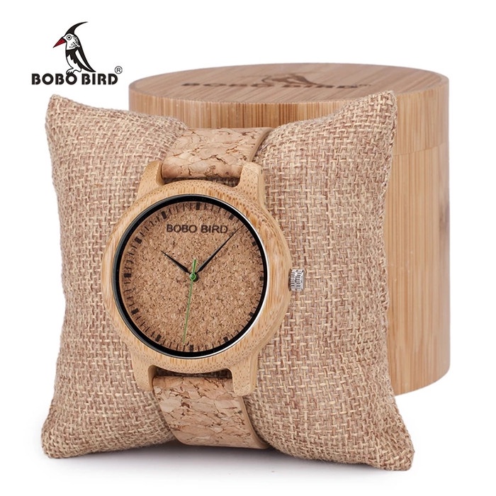 Terlaris Jam Tangan Pria Kayu Bobo Bird Wm11M12 / Jam Tangan Couple Kayu