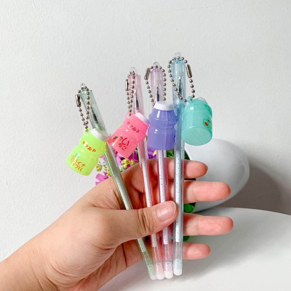 

Trending Selusin Pulpen Gantungan Isi 12 Pcs Susu Bingrae Pen Pena Gel Karakter Lucu Boba Bubble Tea M