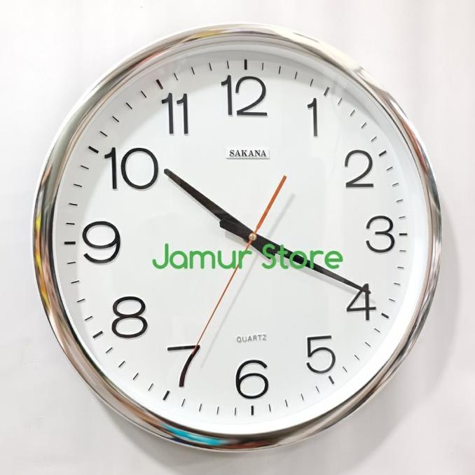 Jam Dinding Sakana 076 Quartz Original 40cm