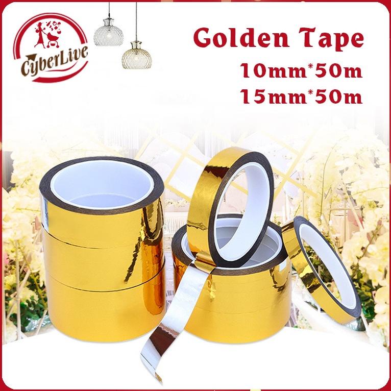 

Cuci Gudang 50M Gold Washi Tape Untuk Diy Scrapbooking Sekolah Dan Kantor Dekorasi