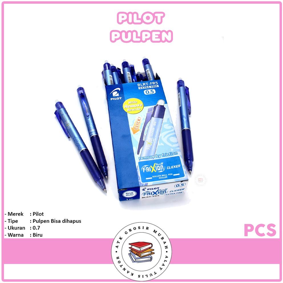 

Promo Habis Pilot - Pen Frixion 0.7 Warna Biru - Blue - Pcs