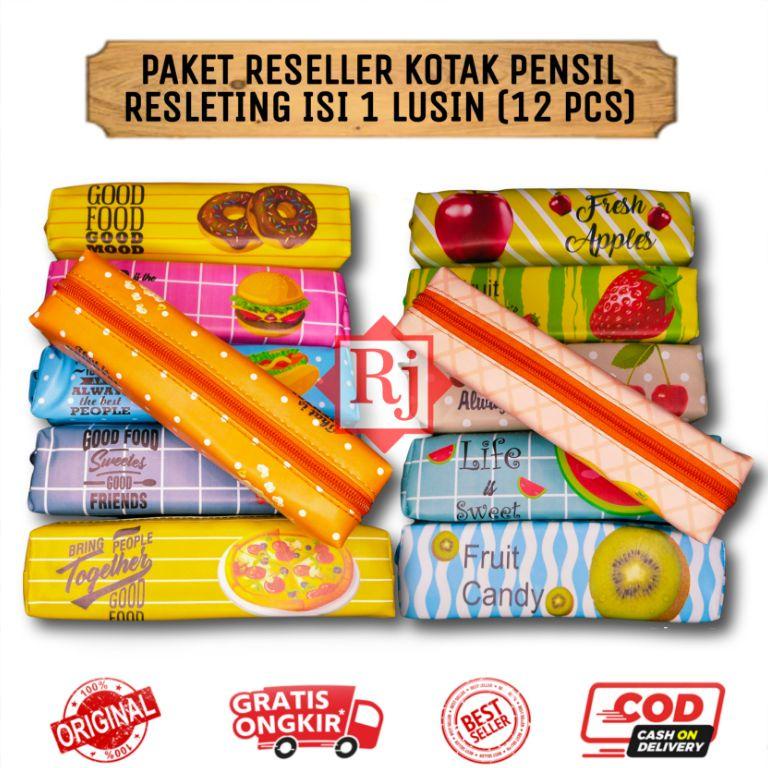 

Diskon Habis Paket Reseller Kotak Pensil Resleting 1 Lusin (Isi 12 Pcs)