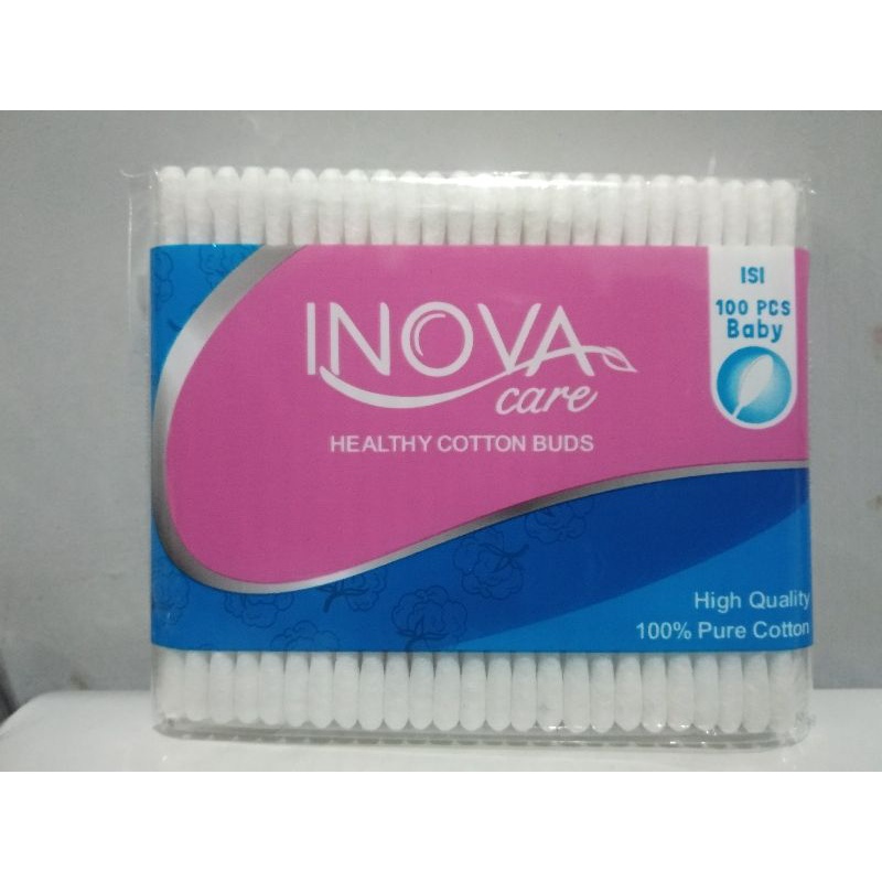KOREK KUPING (COTTON BUD) CAP INOVA ISI 100 PCS / KOREK KUPING HIGH QUALITY BISA BAYAR DI TEMPAT