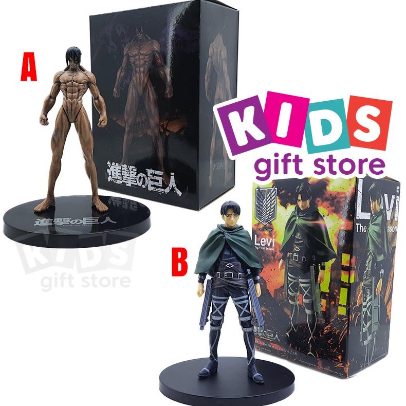 Termurah Attack On Titan Figure Levi Eren Founding Titan - Mainan Figur