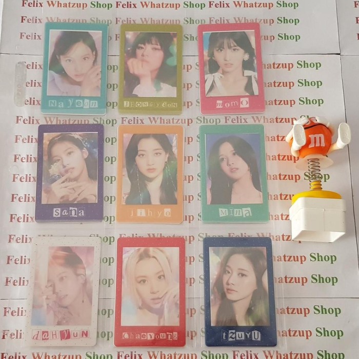 Promo Twice Taste Of Love Photocard Withdrama Hologram Set Official Terlaris