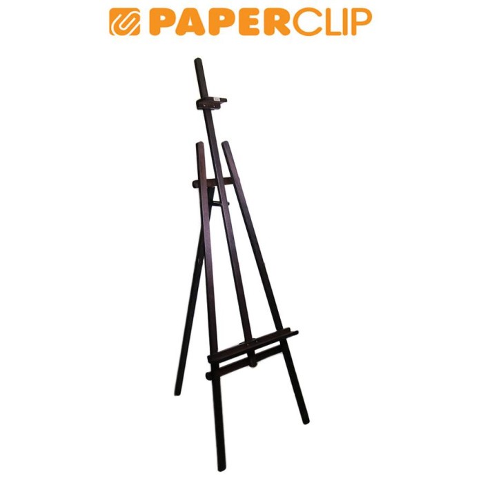 Easel Sinoart Easel Lukis Lyre Solid Wood Sfe0177Ab