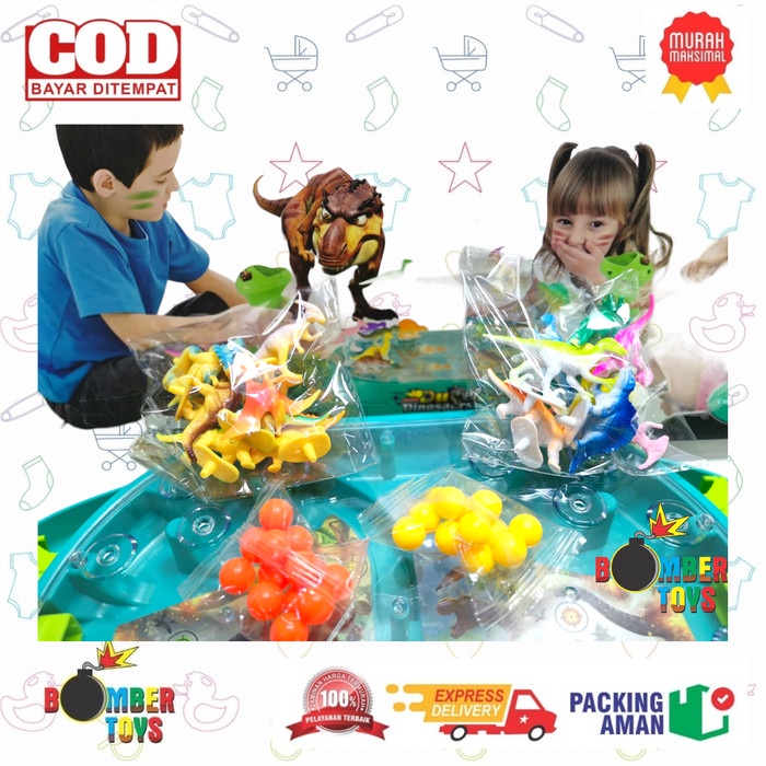 Mainan Anak Puzzle Game Dino Shooting Game Dinosaurus