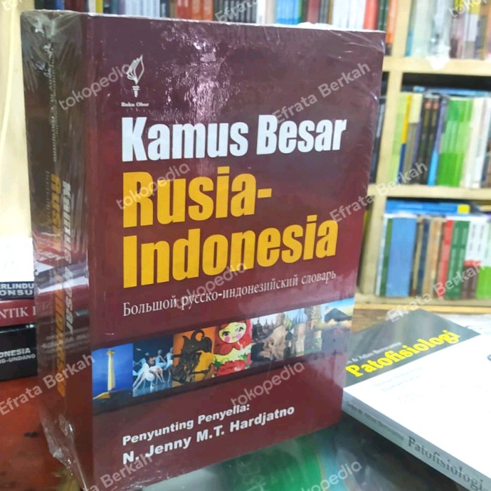 Must Have Buku Kamus Bahasa Rusia Indonesia Cover Lux Original Terlaris