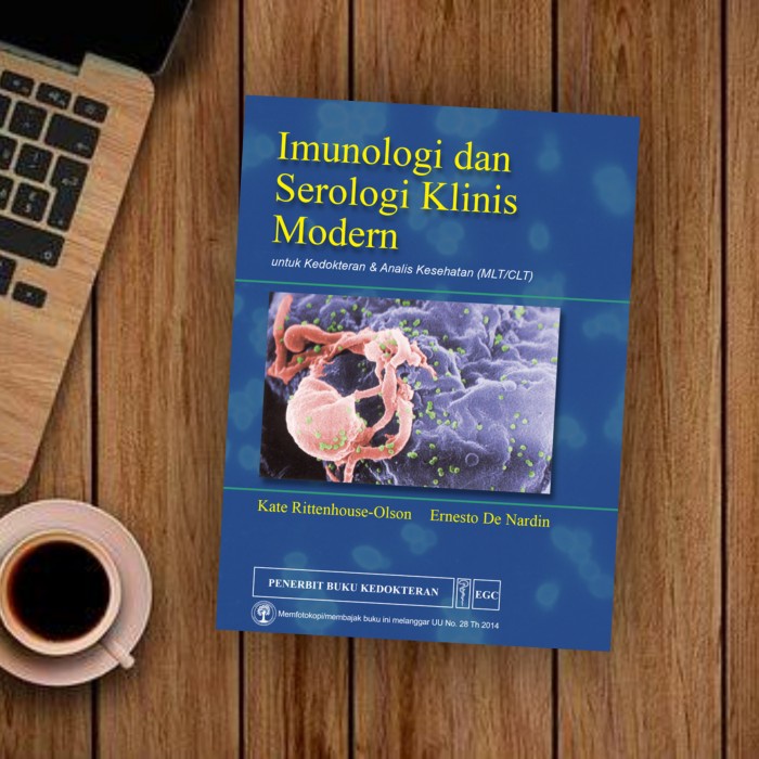 Diskon Spesial Buku Kedokteran Imunologi Dan Serologi Klinis Modern, Egc Terbaru
