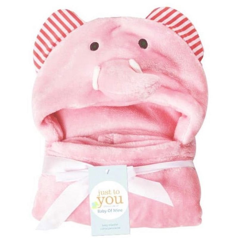 Selimut bayi topi boneka / selimut bayi karakter bahan fleece / baby blanket lembut nyaman