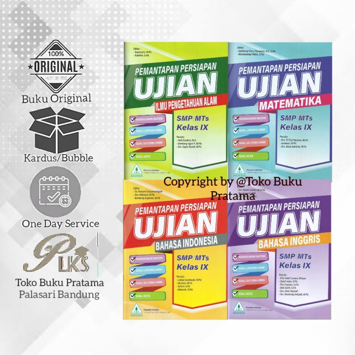 Promo Buku Akasia Smp + Kunci Terlaris