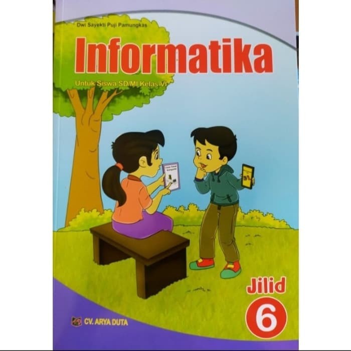 Promo Ori Satu Paket Buku Teks Informatika K13 Arya Duta Kelas 1,2,3,4,5,6 Terlaris