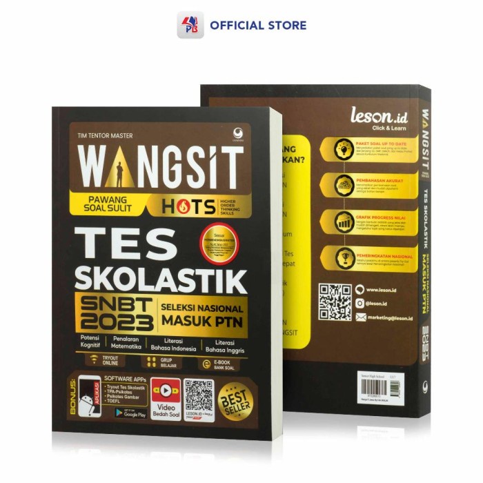 Must Have Buku Wangsit Snbt 2023 / Wangsit Pawang Soal Sulit Tes Skolastik Snbt Terbaru