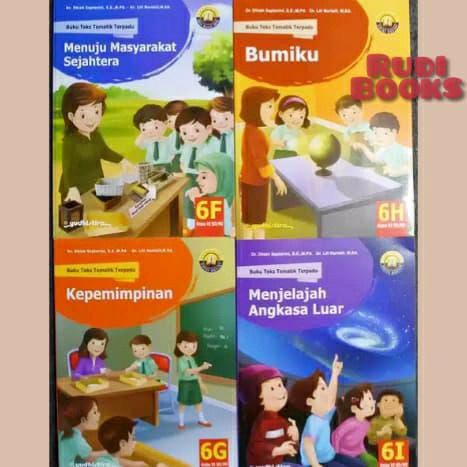 Must Have Buku Tematik Terpadu Kelas 6 F G H I Semester 2 Penerbit Yudistira Termurah