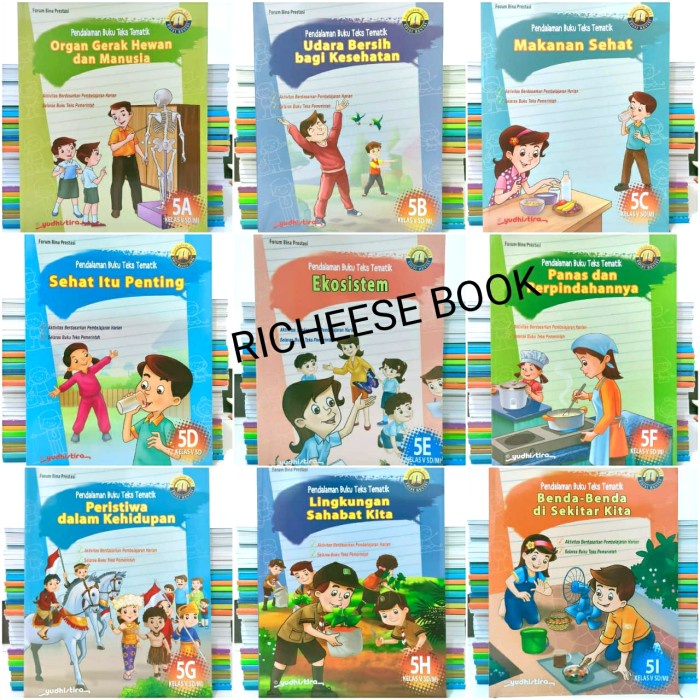 Hot Sale Buku Paket Pbt Lks Tematik Kelas 5 Sd Semester 1 & 2 K13 Yudhistira Termurah