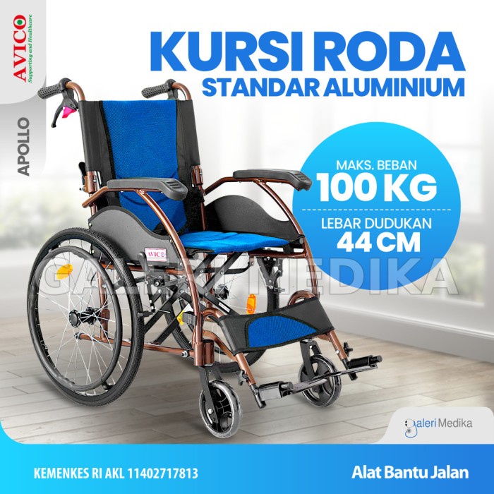 Kursi Roda Avico Apollo - Kursi roda Aluminium