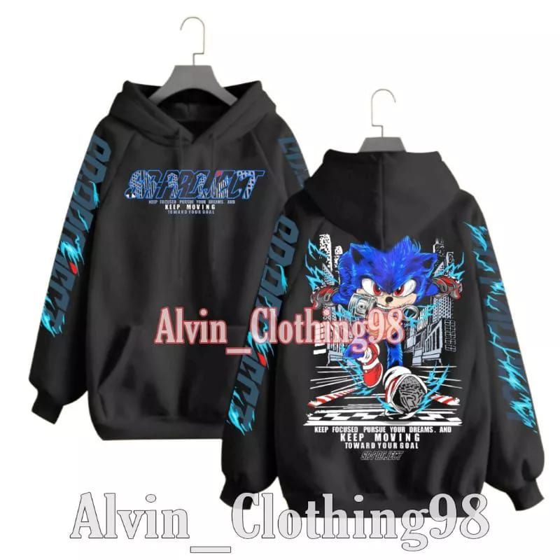 jaket hoodie Exslusive SR PROJECT SONIC V2 | Hoodie Motor Pria SR PROJECT