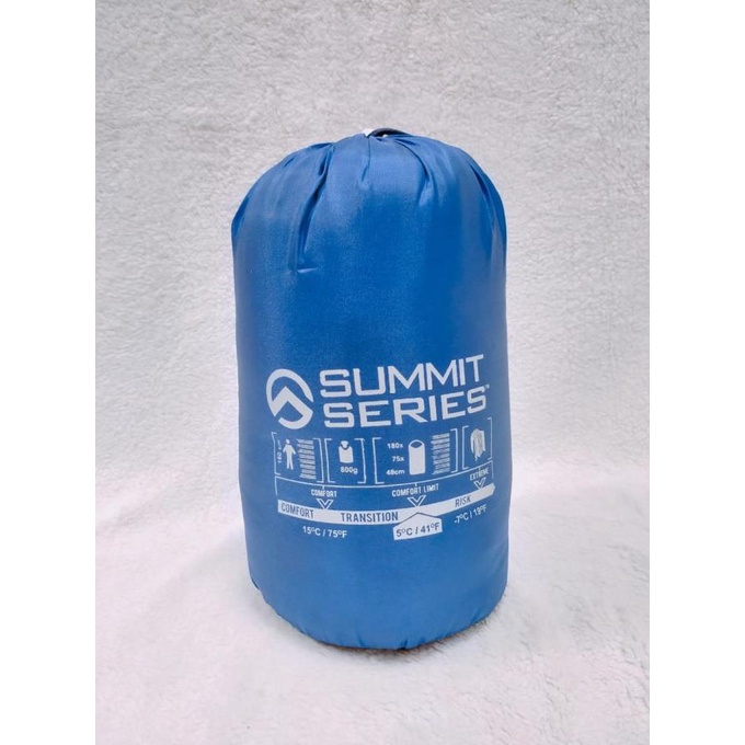 Sleeping Bag Polar Bulu Tebal Include Bantal Tiup Angin