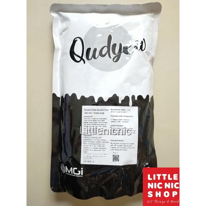 

Qudyew Red Velvet bubuk minuman serbuk lge03
