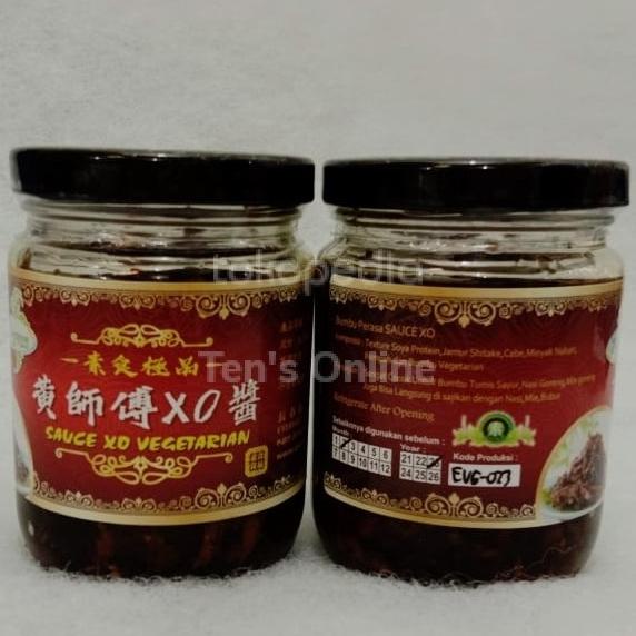 

Saus Sauce XO Bumbu Perasa Vegetarian Vegan Evergreen tian En Xiang rra01